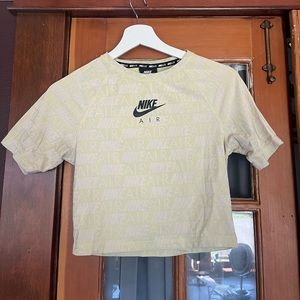 Nike Lime Green Crop Top